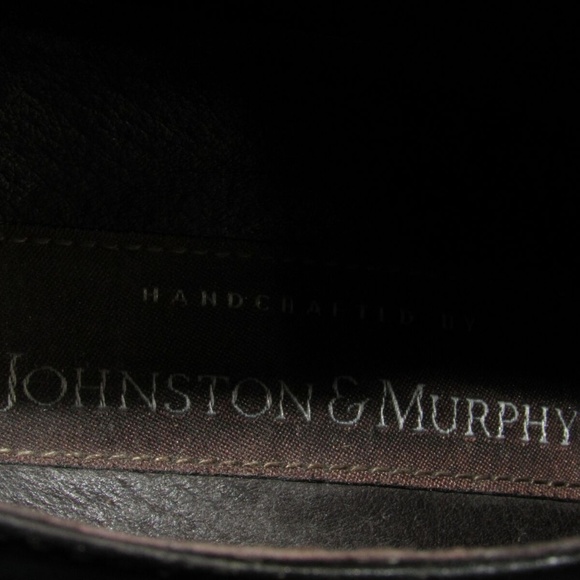 Johnston & Murphy Size 10 M Black Oxfords C3A A50 main image 7